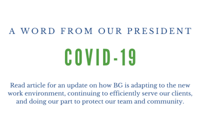 Update from Our President Concerning COVID-19